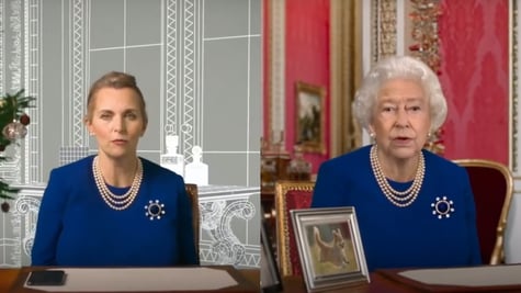 Queen Elizabeth deepfake