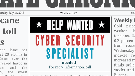 Cybersecurity specialist wanted