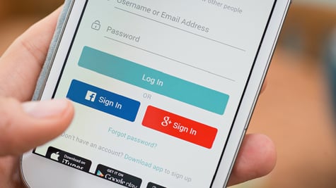 Multiple login options