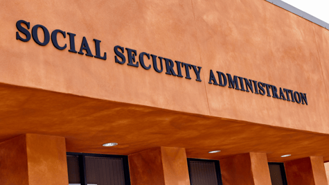 Front of SSA building
