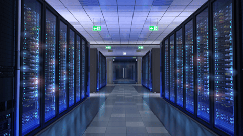 General picture of a supercomputer