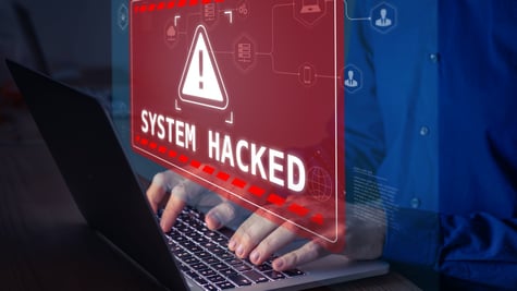 System hacked another sign