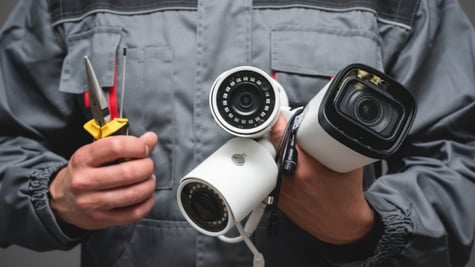 Secure IP cameras