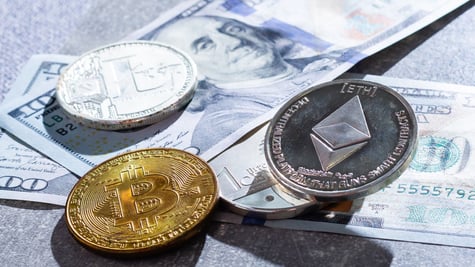 Illicit cryptocurrency transactions