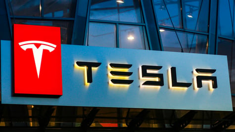 Tesla sign