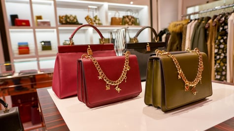 Luxury brand shop