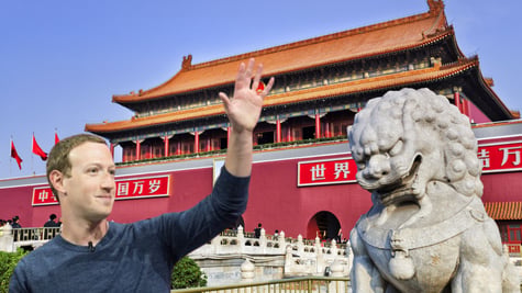 Zuckerberg in China