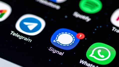 Signal messenger logo