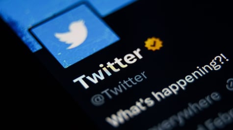Twitter check mark