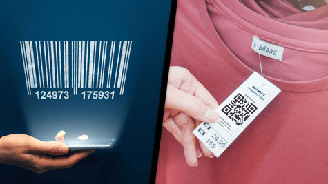 Barcode vs qr code