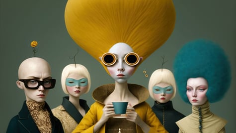 'Curator' by Irisa Nova. Image by Dead End Gallery