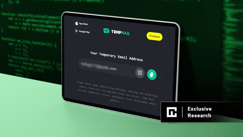 Temp Mail data leak