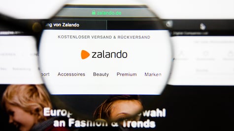 Zalando website