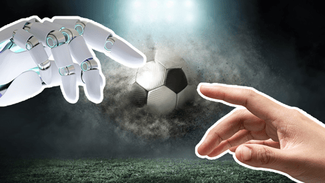 AI in sport graphic