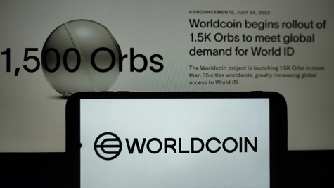 Worldcoin logo