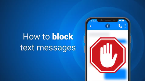 How to block text messages
