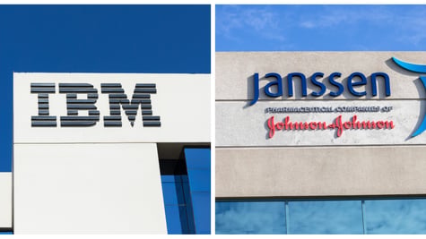 IBM, Janssesn, Johnson and Johnson