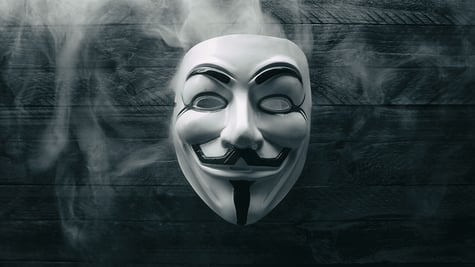 Anonymous hacker mask