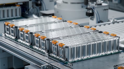 EV Lithium-ion battery component