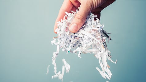 Shredded data