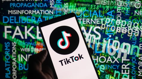 TikTok propoganda, disinformation, fake news