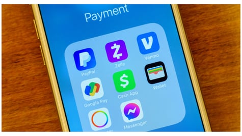 Peer-to-peer payment apps