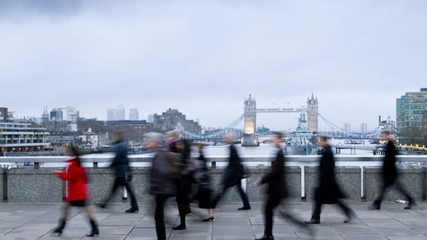London rush hour