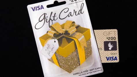 non-reloadable debit, credit cards