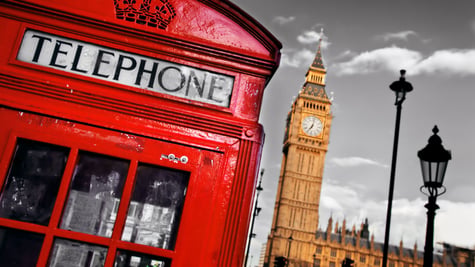 Phone booth London