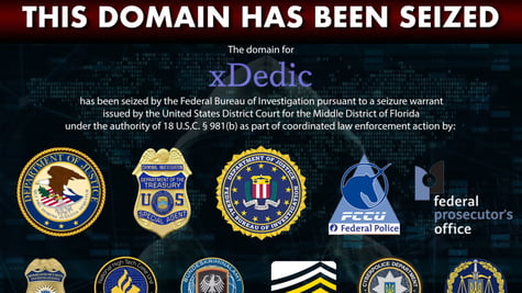 xDedic website seized