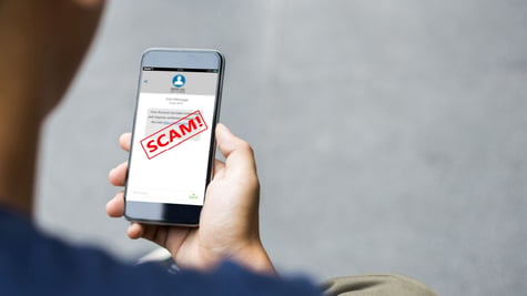 Scam message