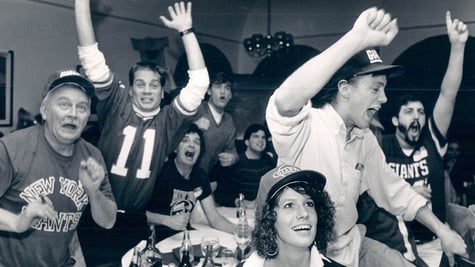 1987 Giants fans went crazy at Little Pepina's as their team won, super bowl