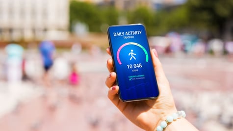 Step counter app