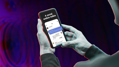 Social Media Walkie Talkie