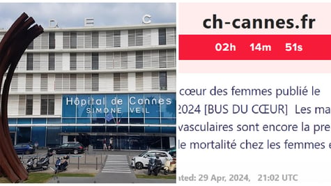 Cannes Hospital LockBit