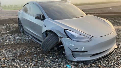 Tesla accident