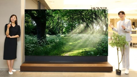 Samsung's 114-inch microLED TV