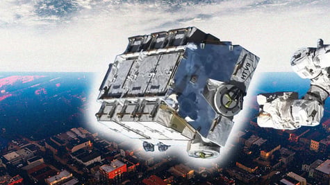 ISS space junk