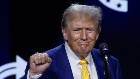 US Republican presidential candidate Donald Trump