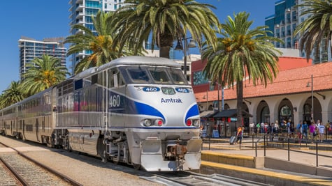 Amtrak rail