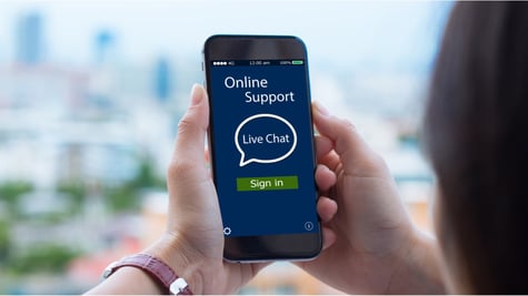 Live chat support