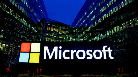 Microsoft sign