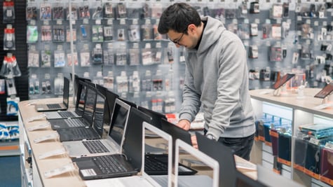 electronics store