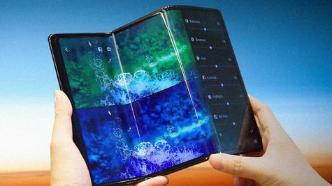 Huawei trifold phone