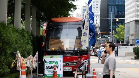 Samsung strike over pay