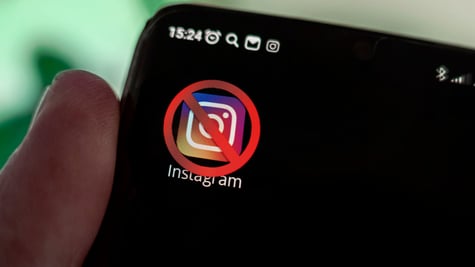 Instagram blocked