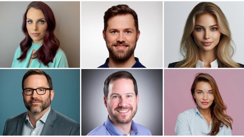 AI generated headshots