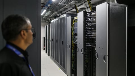 Data center server room