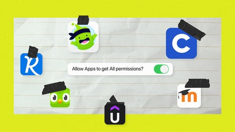 education app permissions cover