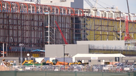 Construction of TSMC wafer Fab 21 in North Phoenix